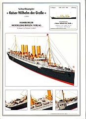 Plan PassengerShip Kaiser Wilhelm der Grosse (1898) - HMV